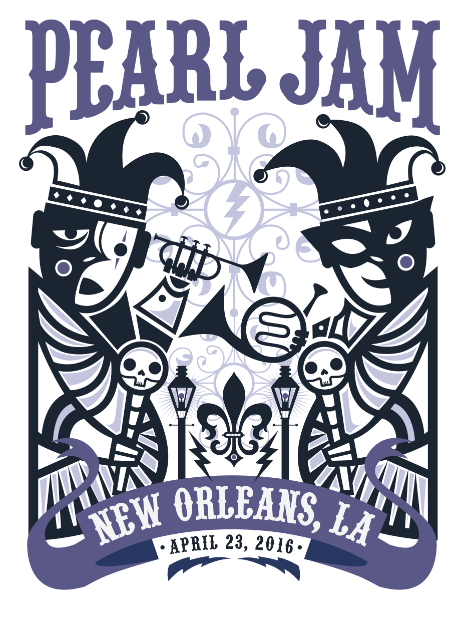 Pearl Jam New Orleans Jazz and Heritage Festival, New Orleans 2016