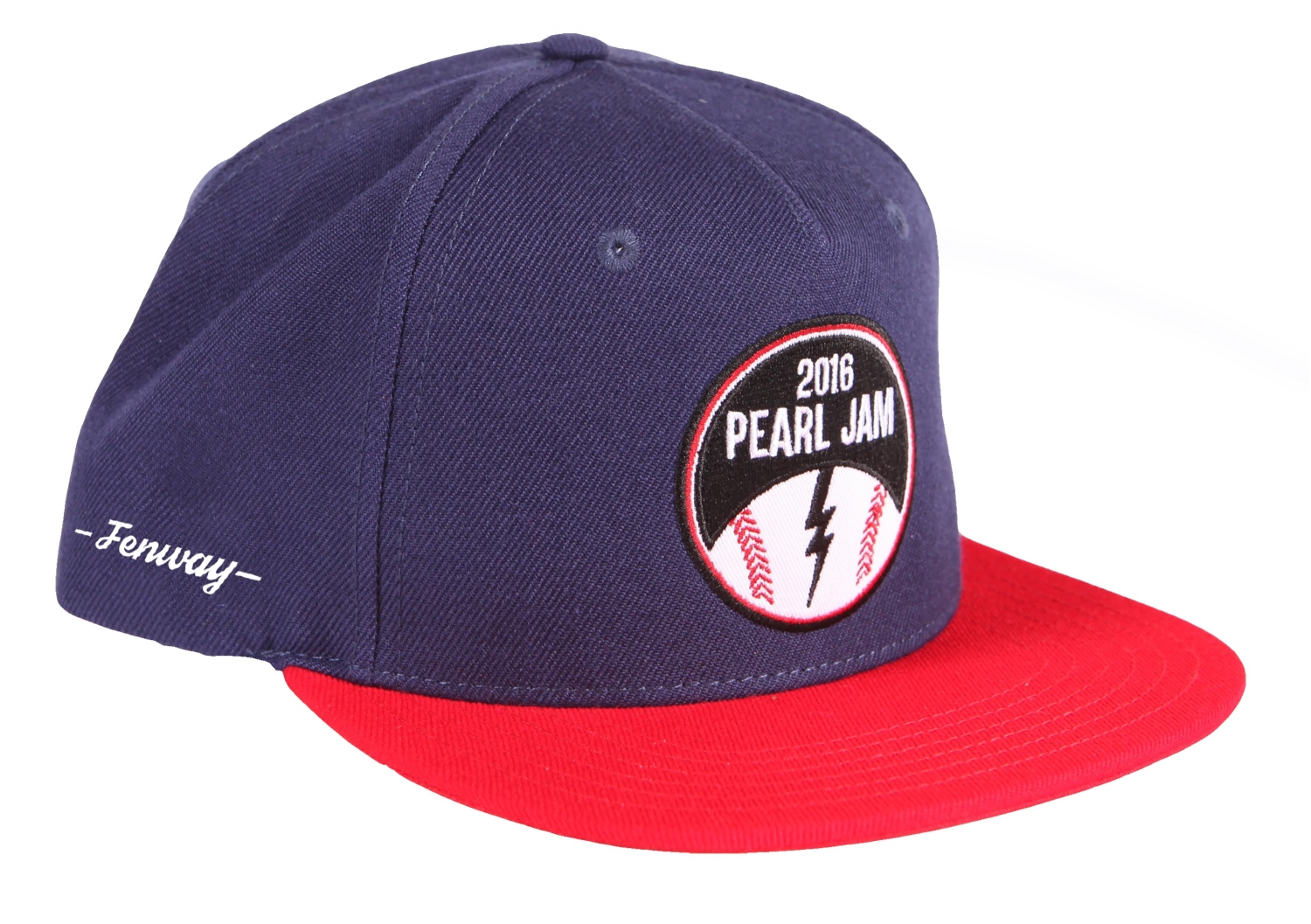 Pearl Jam - 2016 Pearl Jam Fenway Park Bolt Snapback Cap - Shop